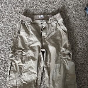 Garage Tan Cargo Joggers